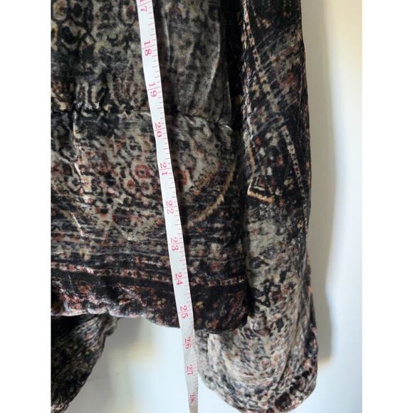 Rundholz Dip Dark Kelim Plush Padded Jacket Coat Medium Full Zip Unique Rare - Picture 11 of 14